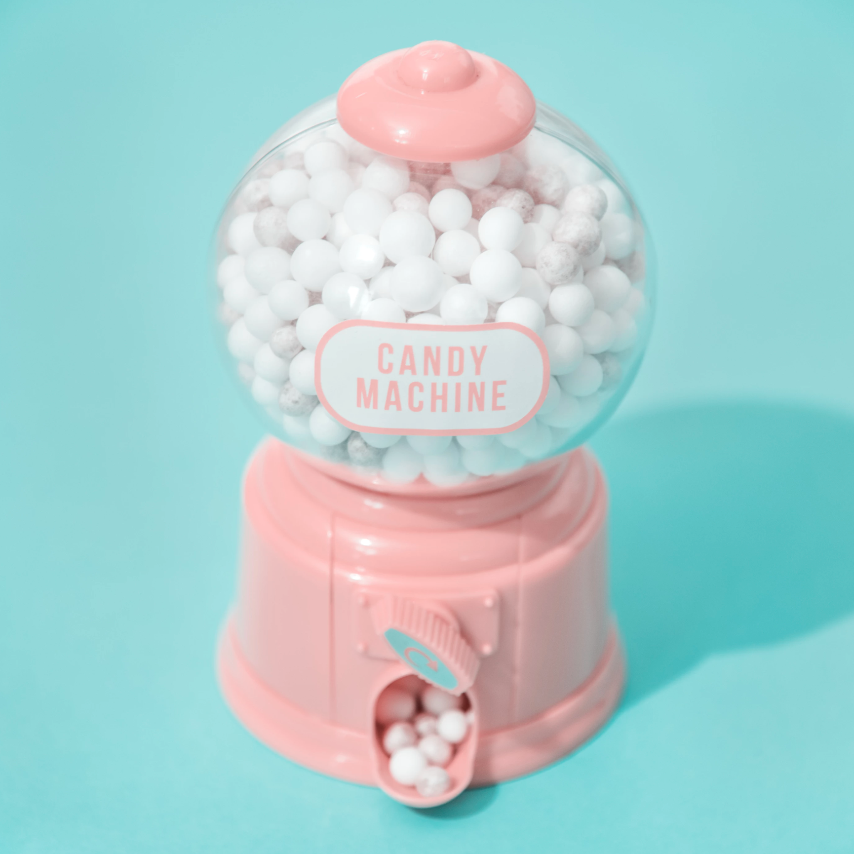 A gumball machine.